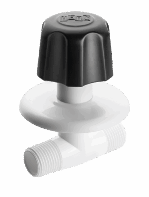 Registro PVC de Pressão Roscável com Canopla