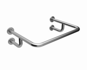 Barra de Apoio para Lavatório Pequeno L510 / 56cm x 41cm Escovada