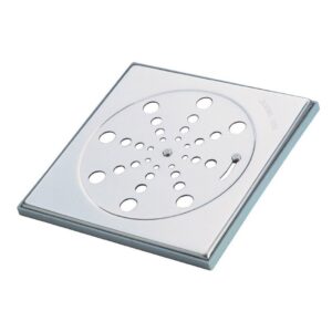 2187 Grelha Inox Quadrada com Aro com Fecho