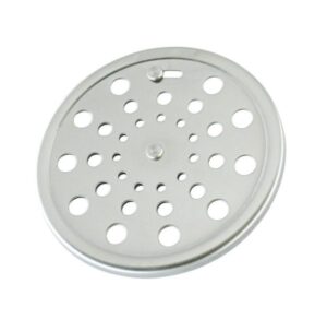 Grelha Inox Redonda com Aro com Fecho