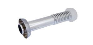 Tubo Ligação Ajustável PVC Flexível Cromado