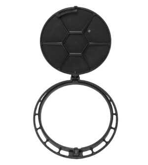 2783 Tampa Ferro Fundido Articulada com Anel (Aguas Pluvial) Dn600mm - 30 Tonelada