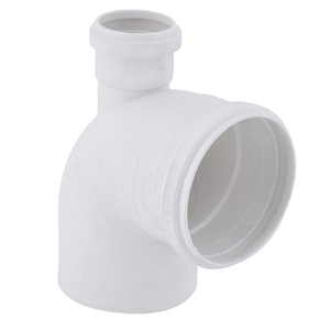 296 Joelho PVC Esgoto 90º 100mm com Visita 50mm