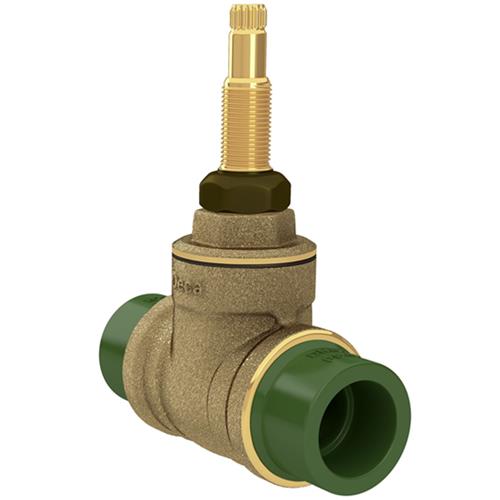 Base Registro Gaveta 25mm para Tubulação Em PPR