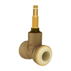 3027.jpg Base Registro Gaveta 22mm para Tubulação Em CPVC