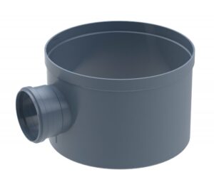 Prolongador PVC para Caixa 300mm com Entrada