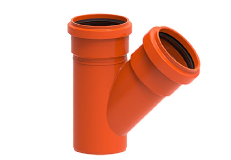 Junção PVC Esgoto Simples Redux