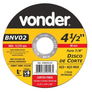 4901 Disco de Corte para Inox 4