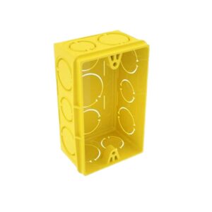 Caixa Luz PVC Amarela Tigreflex