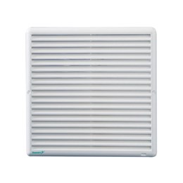 Grelha Vent.Quadr.Bco 20X20cm com Tela Anti-Inseto