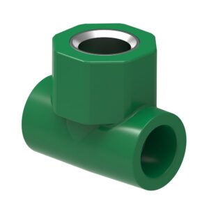 Tê PPR com Rosca Central Fêmea