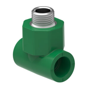 846 Tê PPR com Rosca Central Macho