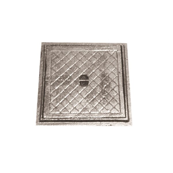 Tampa Quadrada De Ferro Fundido - Imagem 2