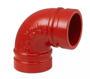 7035 Joelho (cotovelo) Ranhurado 90º