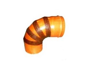 Curva 90° PVC Esgoto Coletor longa - Imagem 2