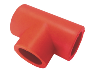 Tê PPR Vermelho